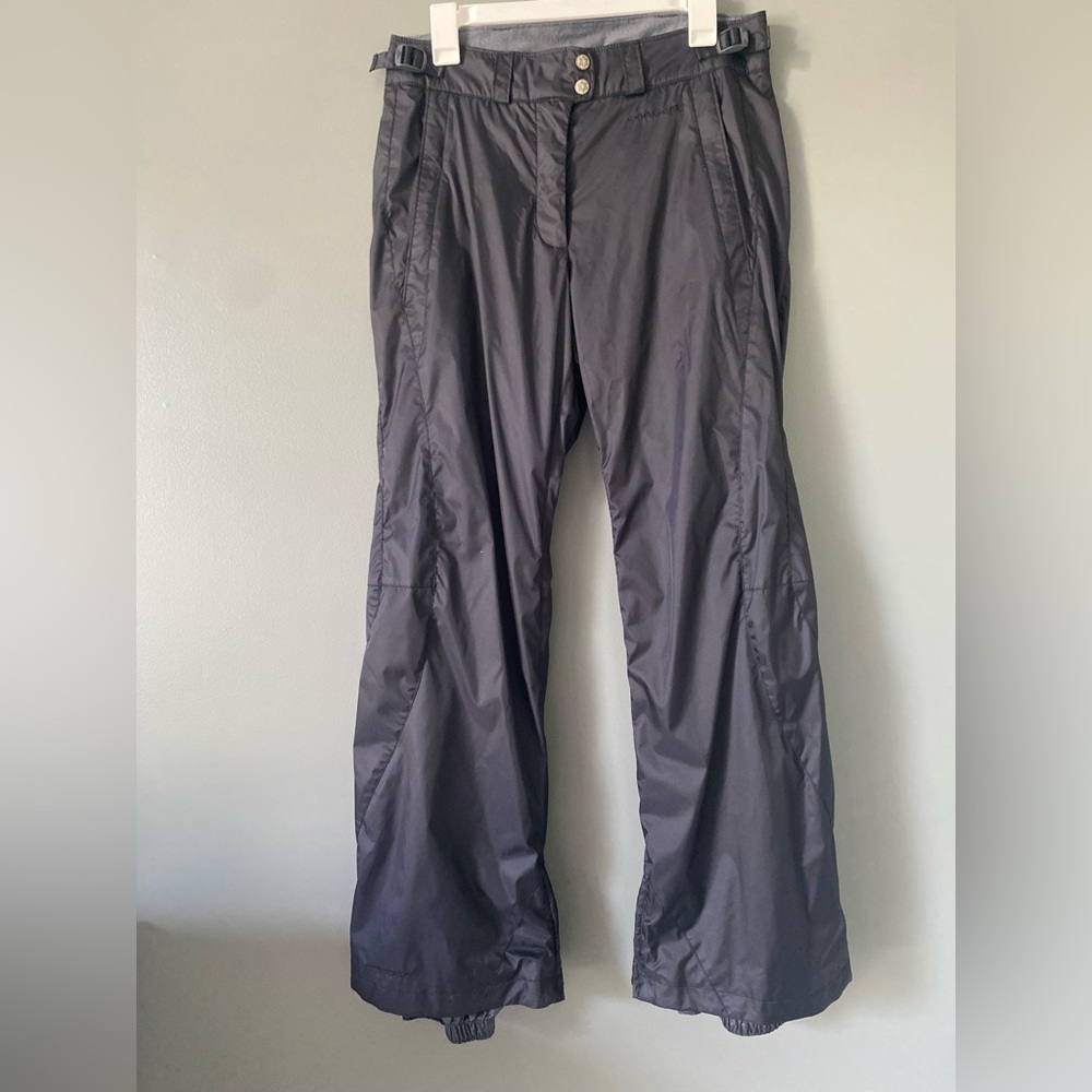 Columbia Convert Snow Pants Womens Small Waterproof Breathable Snap Black